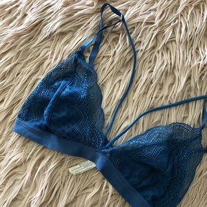 Blue bralette